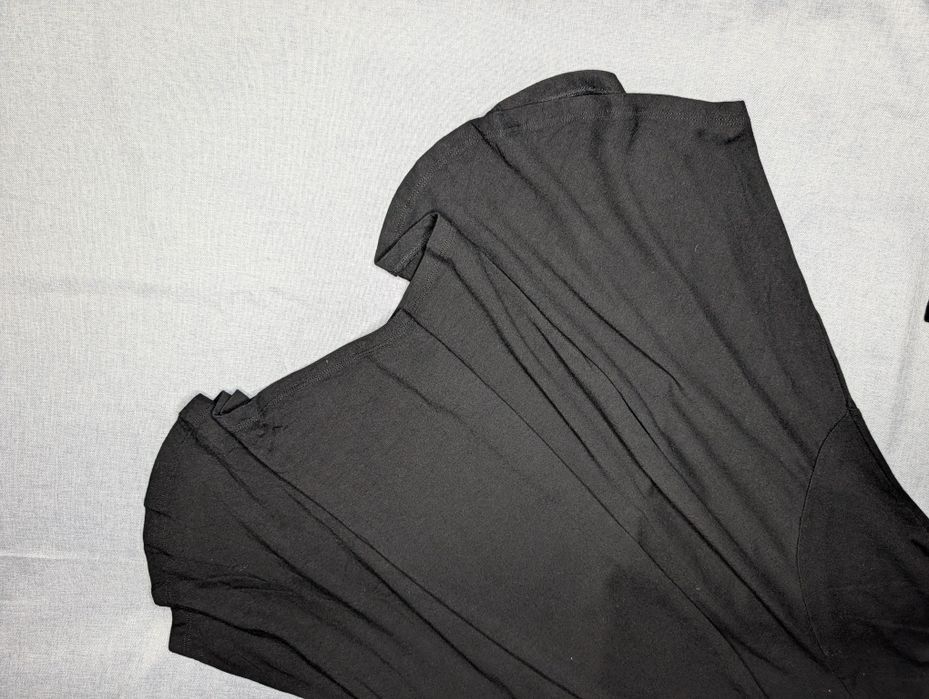 Czarna sukienka oversize