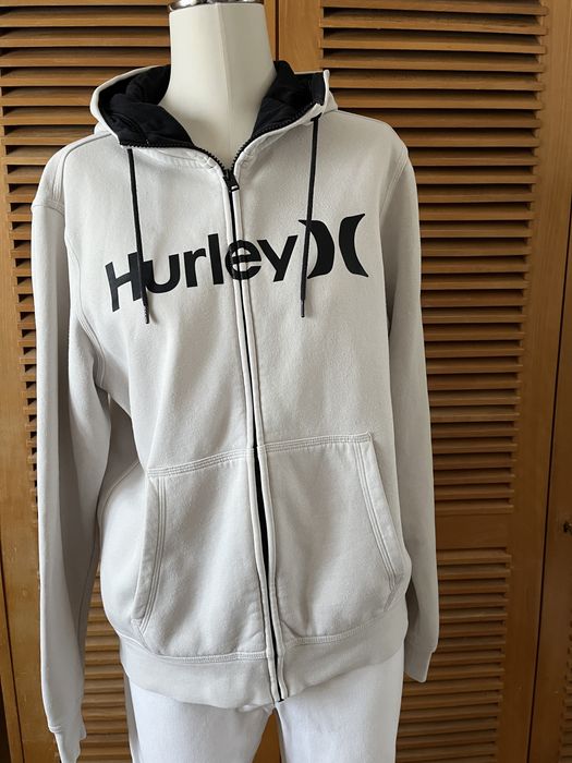 Hoodie Hurley branco mastique S