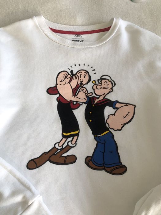 Biała bluza zara