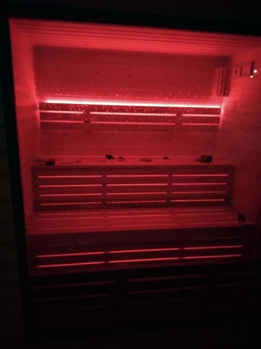 Sauna ogrodowa z piecem