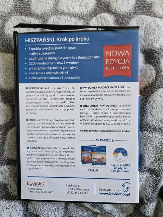 Płyta Hiszpański krok po kroku A1-B1
