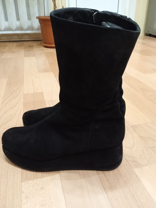 Черевики, чоботи замшеві