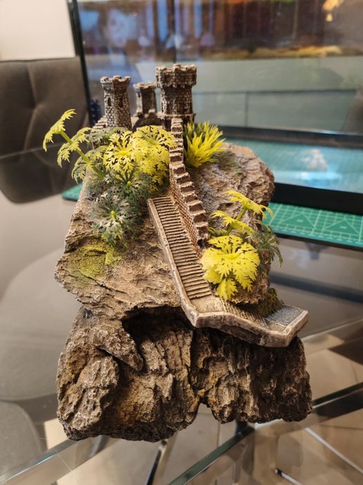 Ilha decorativa para aquário