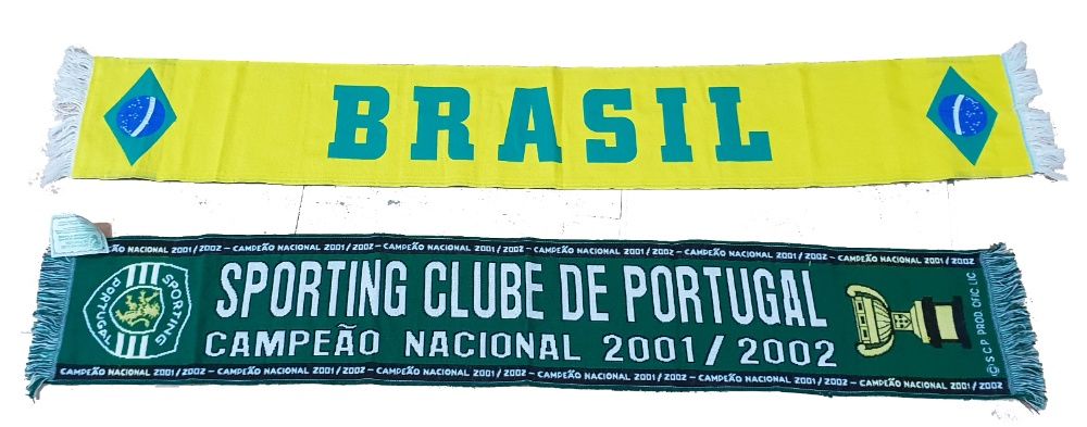 Cachecol Portugal, Brasil, Sporting