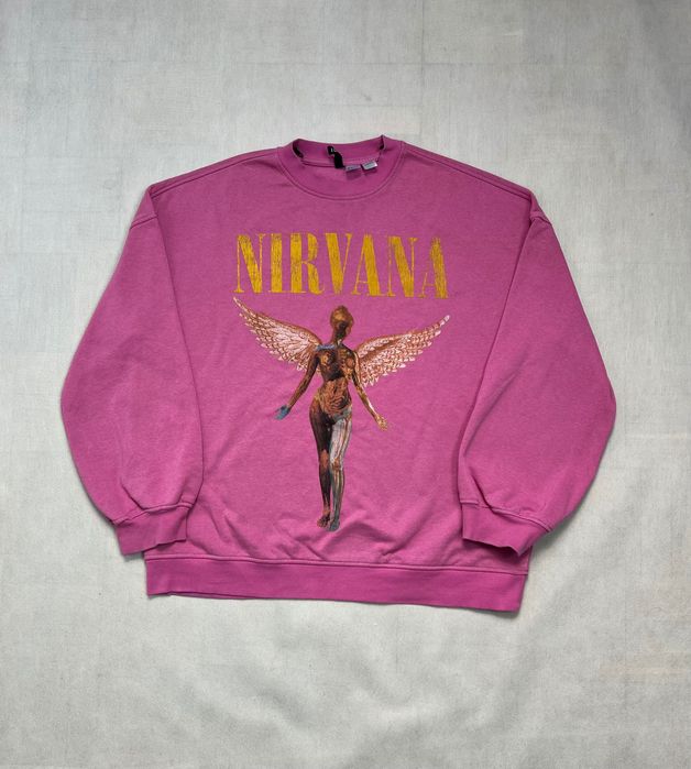 Oversize Bluza Nirvana big logo