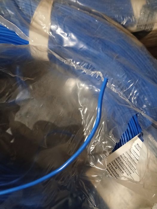 Одножильний мідний монтажний провід  ПВ5 0.75 мм² бухта  500 м