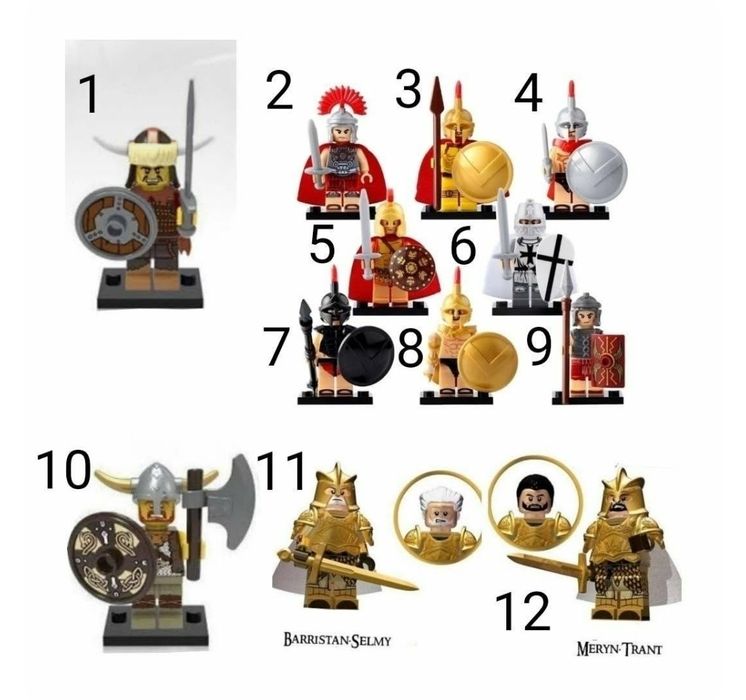 Klocki figurka rycerz Klocki figurka żołnierz kompatybilne z Lego klocki rycerz Klocki figurki rycerze klocki sparta klocki żołnierze