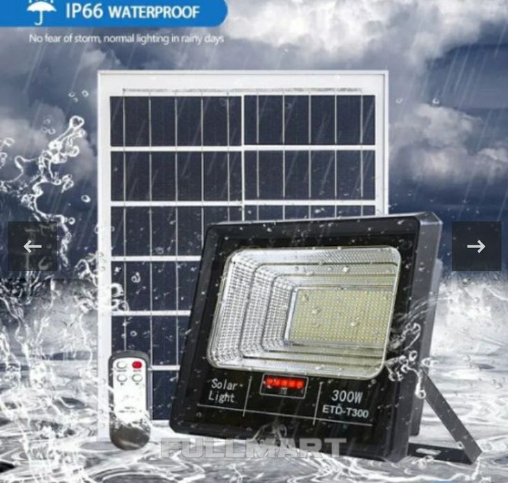 Акція!Вуличний ліхтар,світильник, прожектор на сонячній батаре