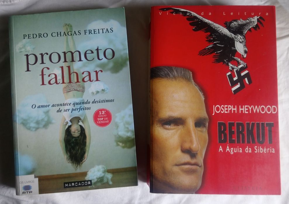 Dan Brown; Joseph Heywood; Nicholas Sparks; Pedro Chagas Freitas; Dani