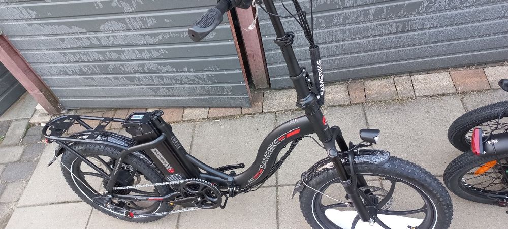 Rower elektryczny skladany