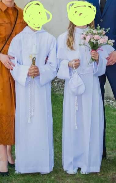 Alba dziewczęca. Komunia strój