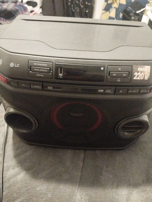 Televisão Sony e coluna lg