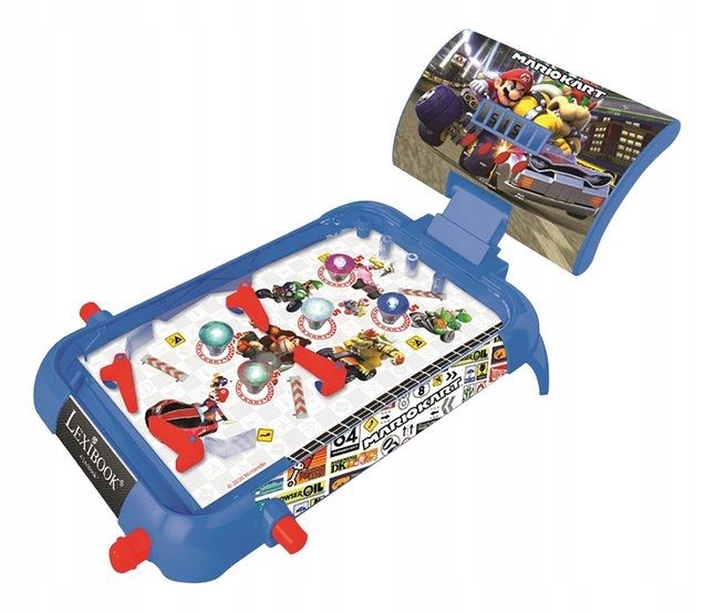 Fliper Pinball Elektroniczny Super Mario Kart 50Cm