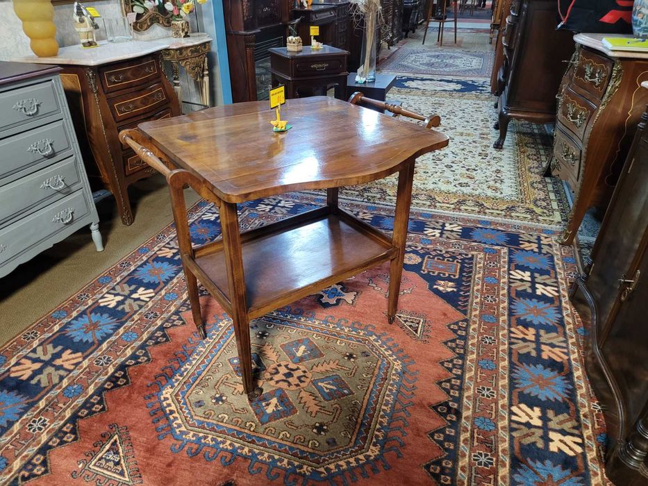 Carrinho de chá em madeira - Bom estado geral