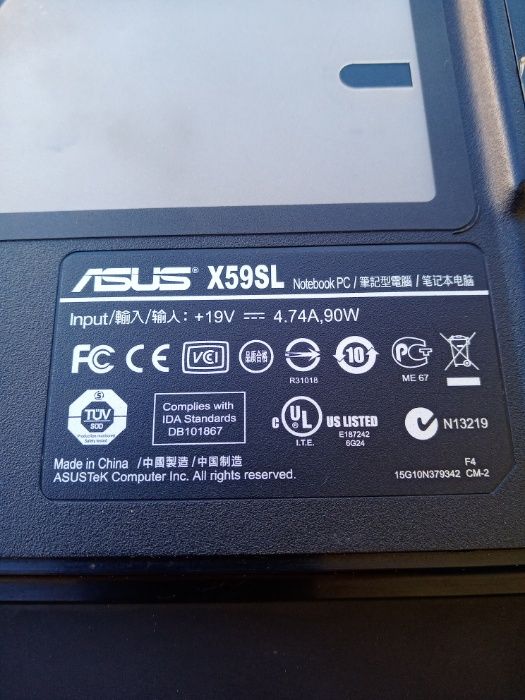 portatil a funcionar falta a tampa da bataria