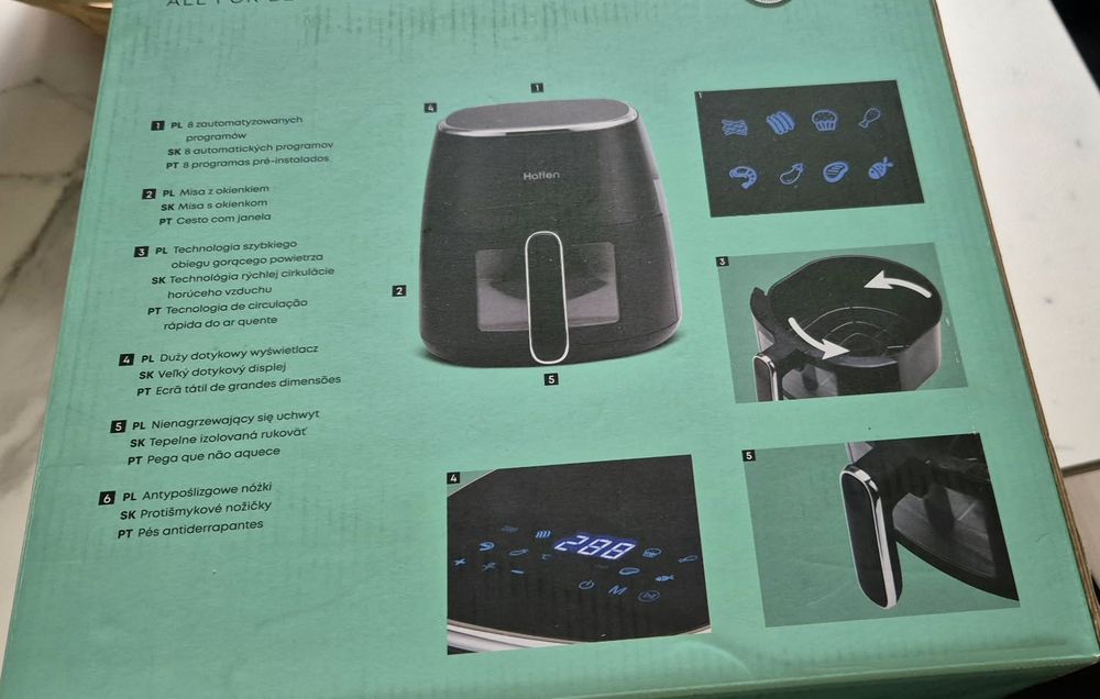 Airfryer Hoffen 1500W