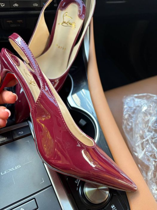 туфли Christian Louboutin с открытой пяткой