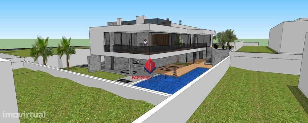 MoradiaT3 contemporânea de Luxo em Lagos vista mar