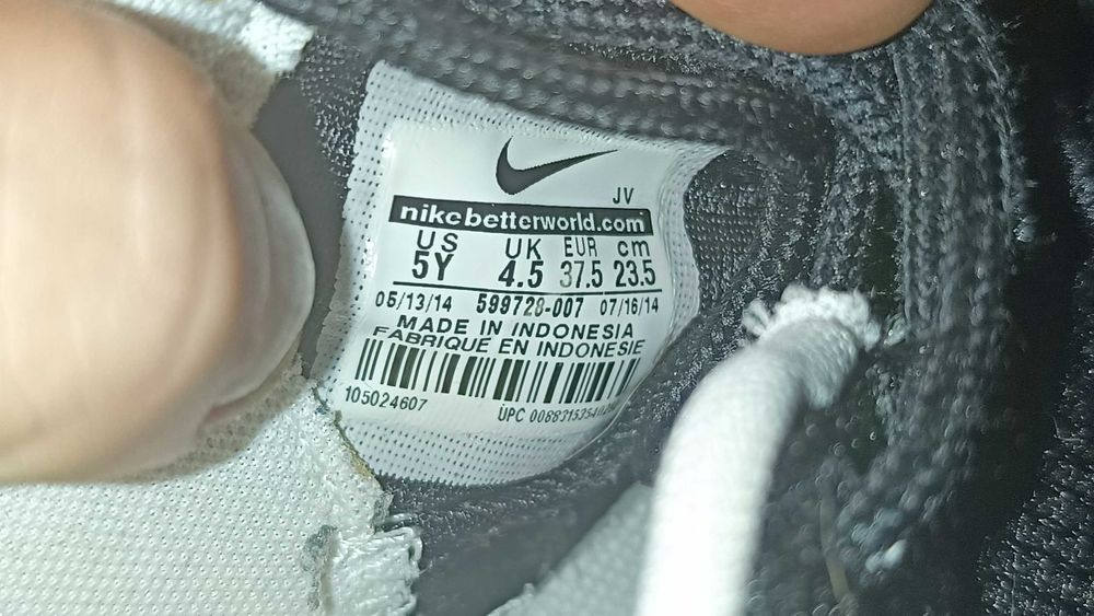 Sneakersy NIKE ROSHE ONE r.37,5 stan bardzo dobry