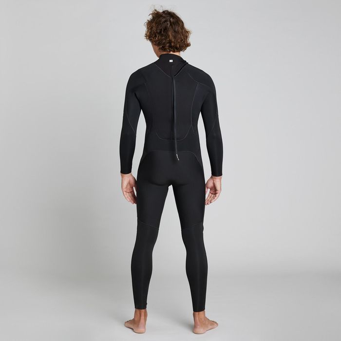 Fato de Surf 500 Neoprene 4/3 mm Homem Preto