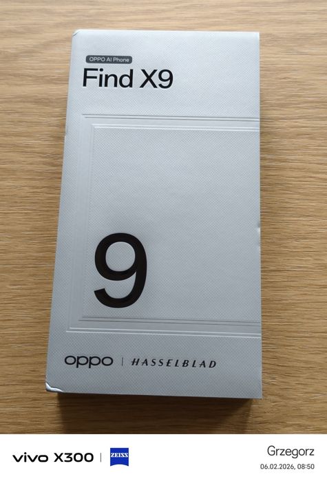 Oppo Find X9 12/512GB 5G Global EU Black - Nowy Zaplombowany - Wysyłka