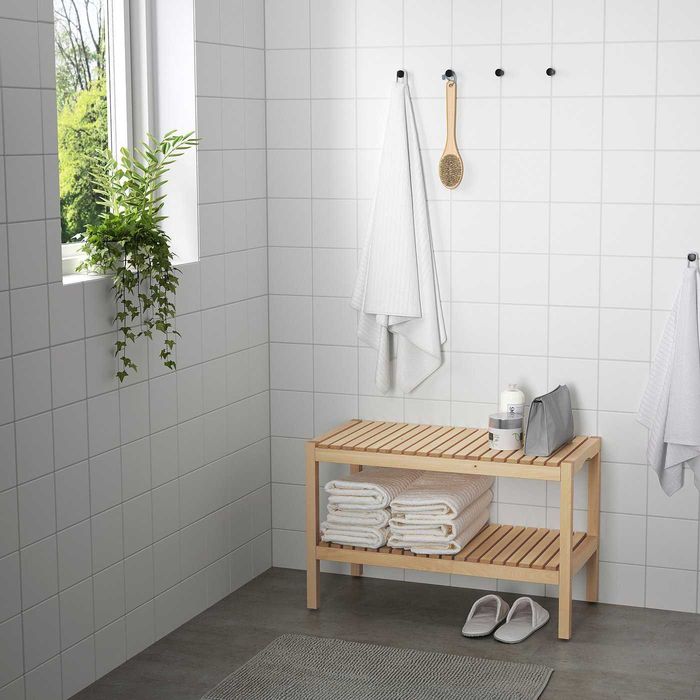 НОВА Лавка стійка IKEA MOLGER в упаковці дерев'яна лавочка ікеа