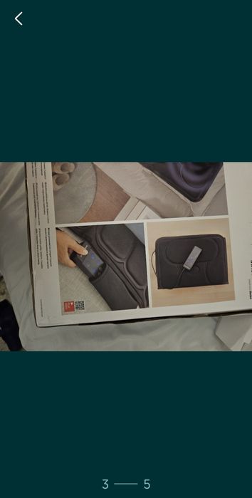 Tapwte quente com massagens  do Aldi