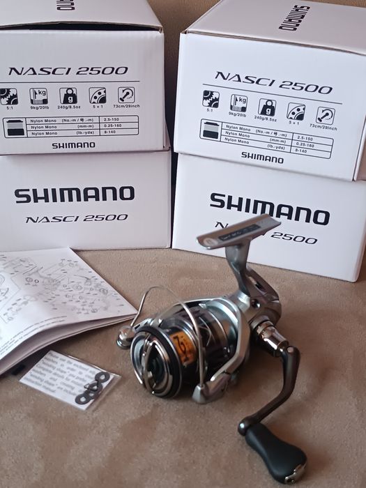 Котушка Shimano 21 Nasci 2500 FC