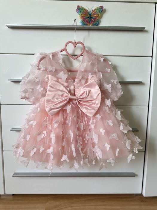 Сукня на 1 рік 1,5 2 нарядное девочки платье год 74 80 86 90 92 плаття