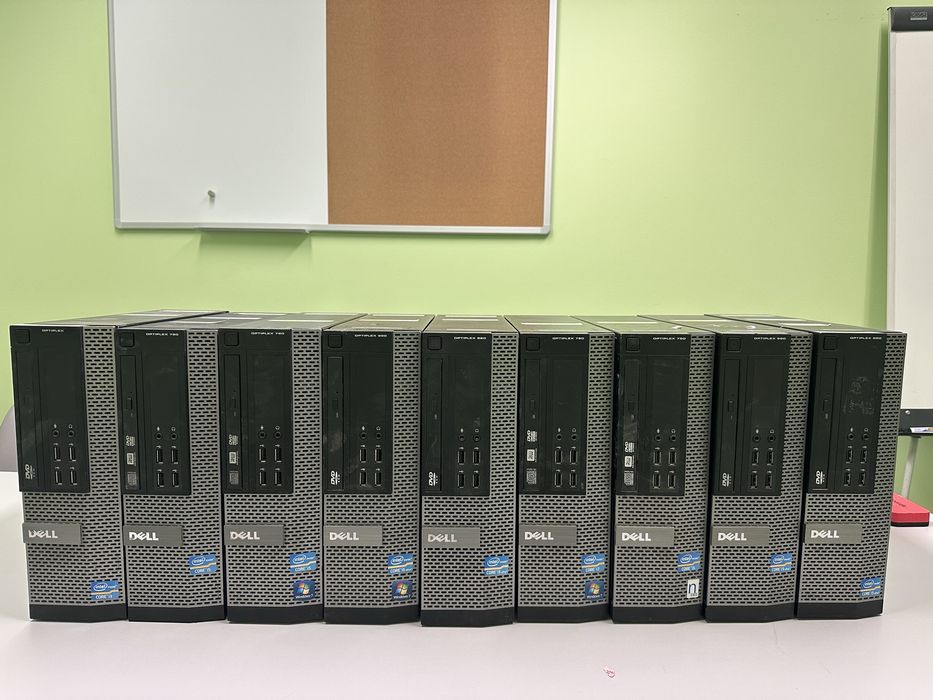 Sprzedam partię komputerów stacjonarnych Dell OptiPlex.