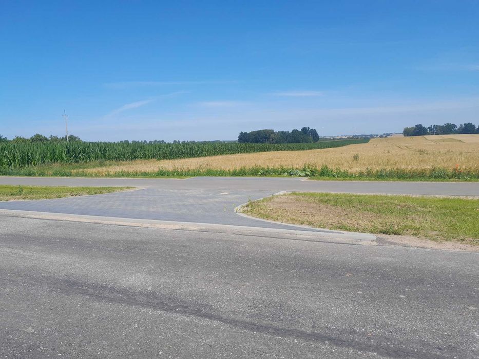 Działka z panoramą trasa Lichnowy - Ostrowite
