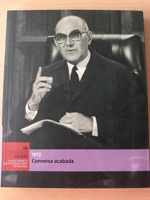 Livro Os anos de Salazar 1972