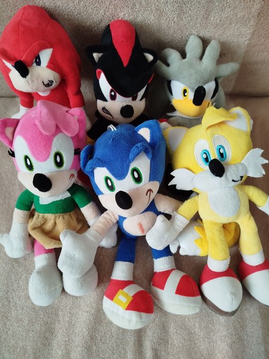 М'які іграшки,колекція Соніків