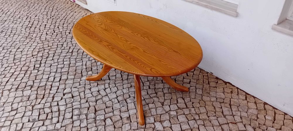 BAIXA de preço! Mesa de apoio em carvalho da marca inglesa ERCOL!