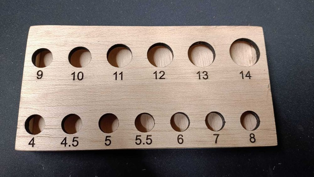 Suporte de Chaves de caixa em madeira