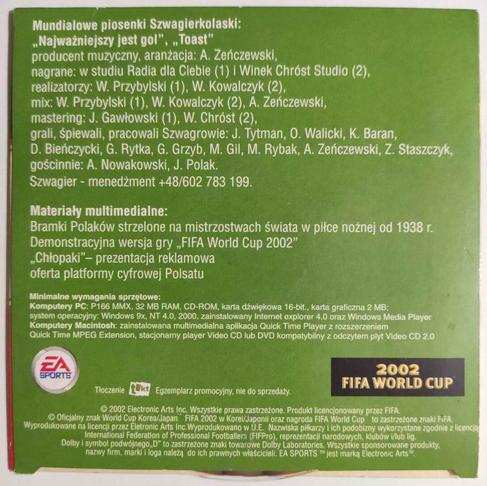 CD. Królewskie Bramki Polaków Mundiale 1938 – 1986