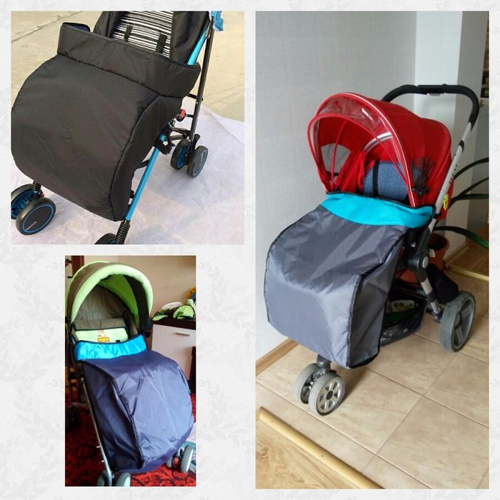 Чехол для ножек на коляску санки теплый накидка мешок футмуф чохол