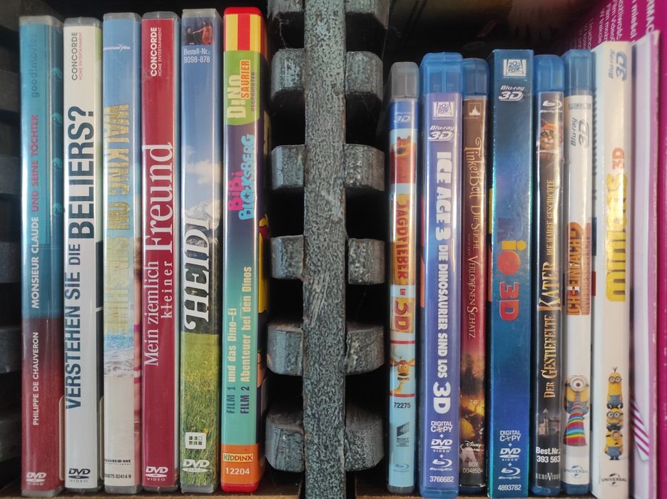 Filmy, bajki DVD j.angielski, niemiecki.Dostawa gratis