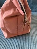 Torba mommy bag pudrowy róż