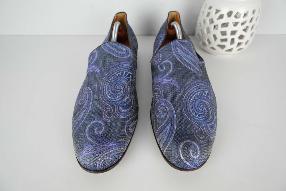 ETRO milano włoskie  mokasyny męskie  43