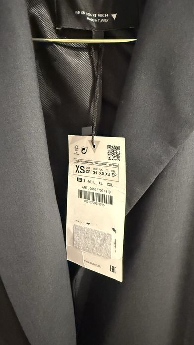 Стильний піджак Zara р XS/S новий
