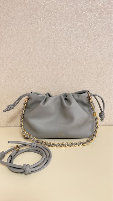 Сумка Loewe Falmenco сіра люкс якість