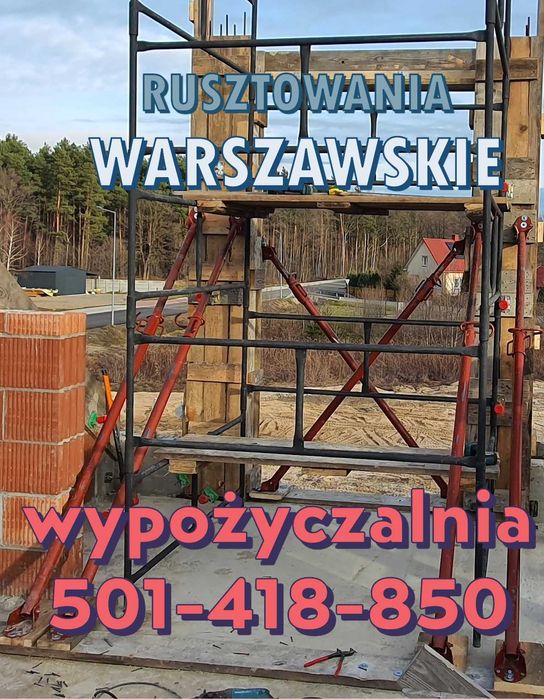 Pełny system szalunkowy stropu – stemple, doki, płyta – Wypożyczalnia
