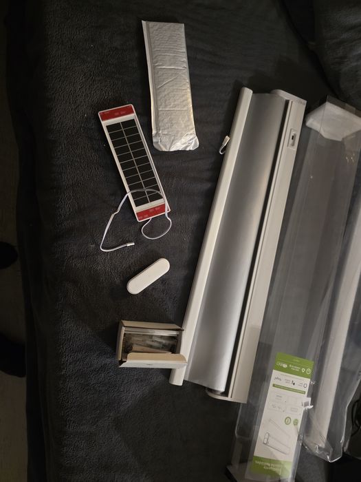 Roleta elektryczna wewnętrzna  60cm na solar pilot