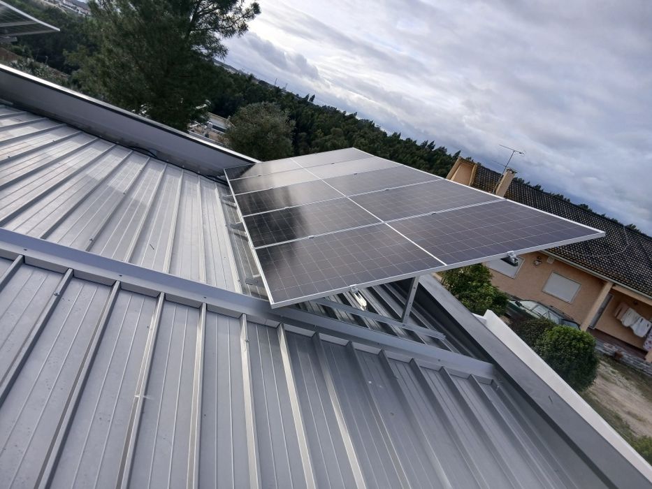 Instalação painéis fotovoltaicos