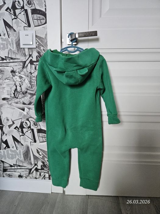 Утеплений спортивний ромпер,комбез