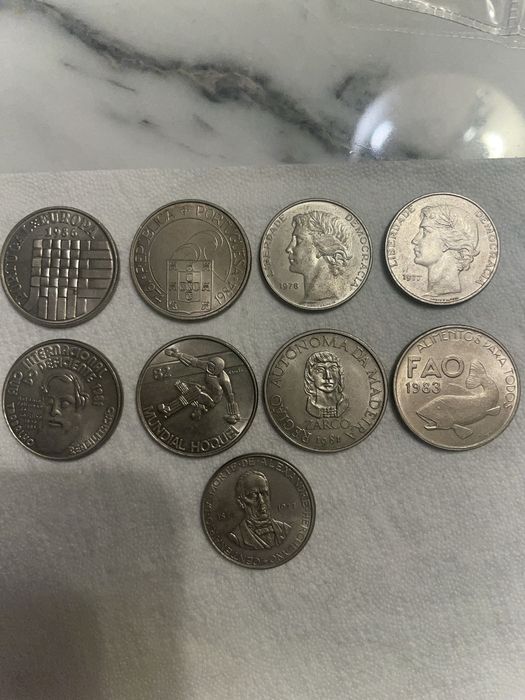 Moedas 25 $ escudos