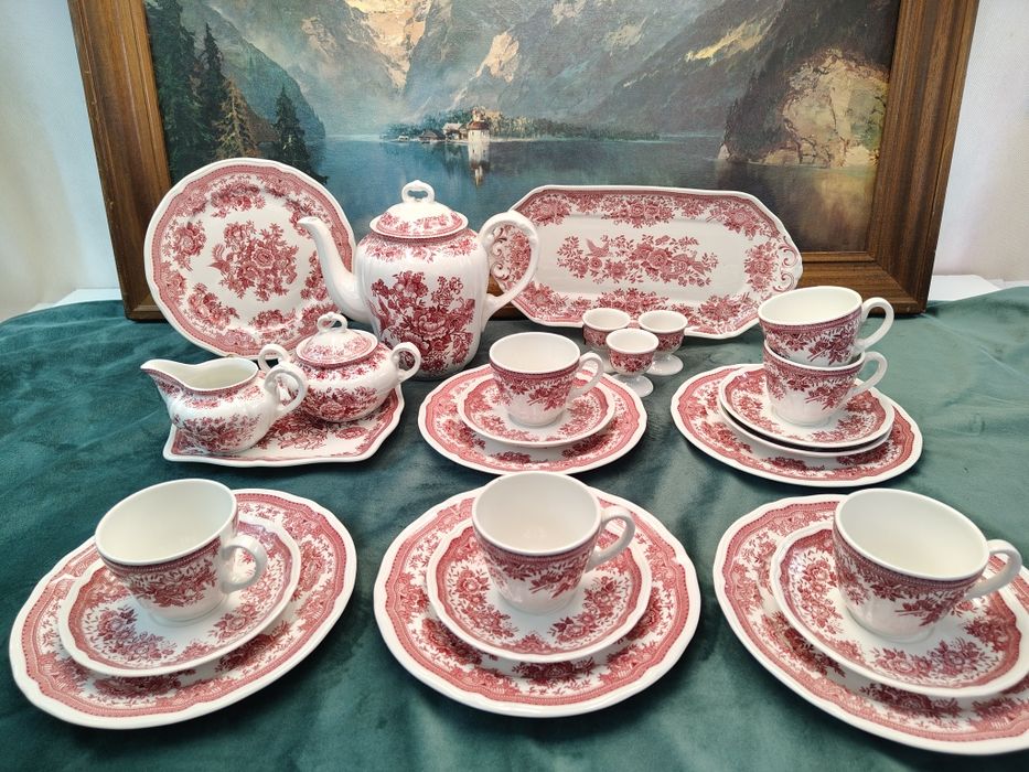 Serwis kawowy dla sześciu osób. Villeroy & Boch. Fasan.