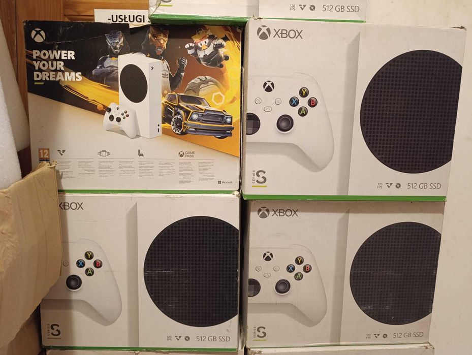 Kolekcja kartonów do konsoli Xbox Series S, Xbox Series X