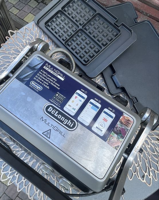 Мультигриль  DeʼLonghi MultiGrill  CGH1020D - повний комплект